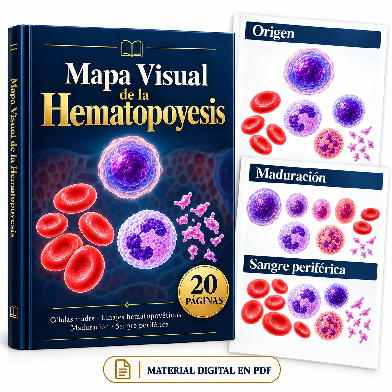 Mapa Visual de la Hematopoyesis